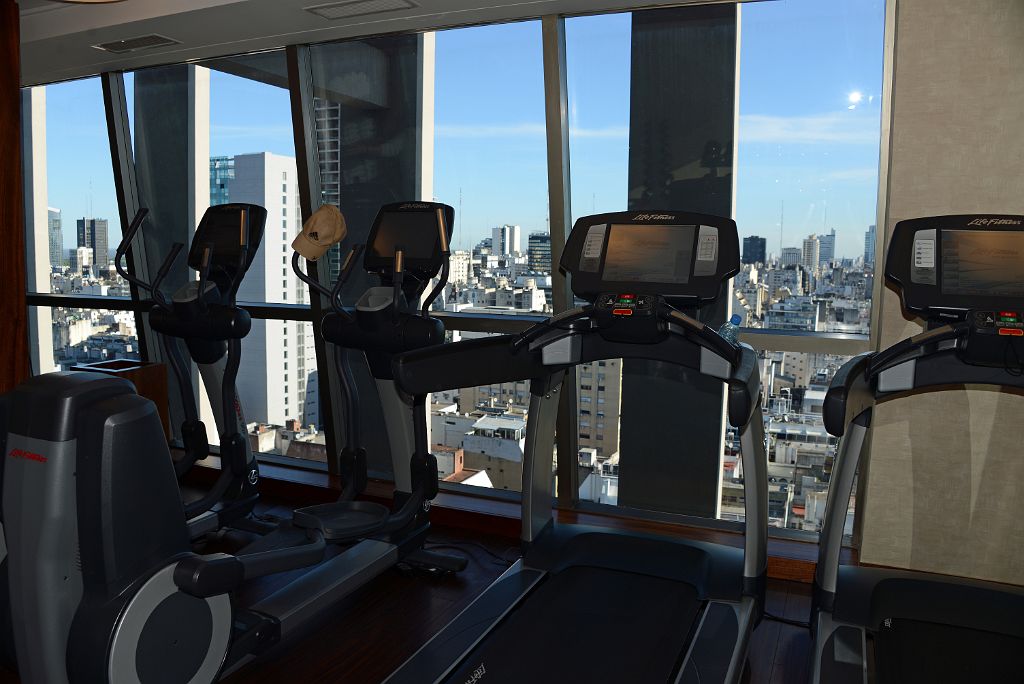 10 You Can Exercise With A View Of Buenos Aires From The Rooftop At Alvear Art Hotel Buenos Aires
